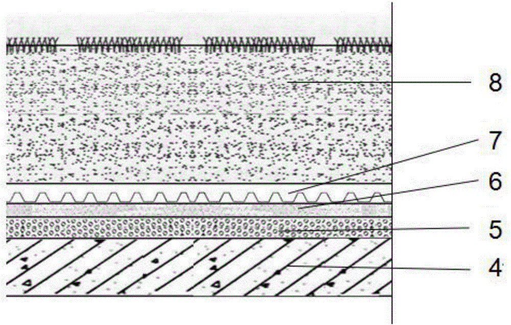 Construction method of waterproof heat preservation roof