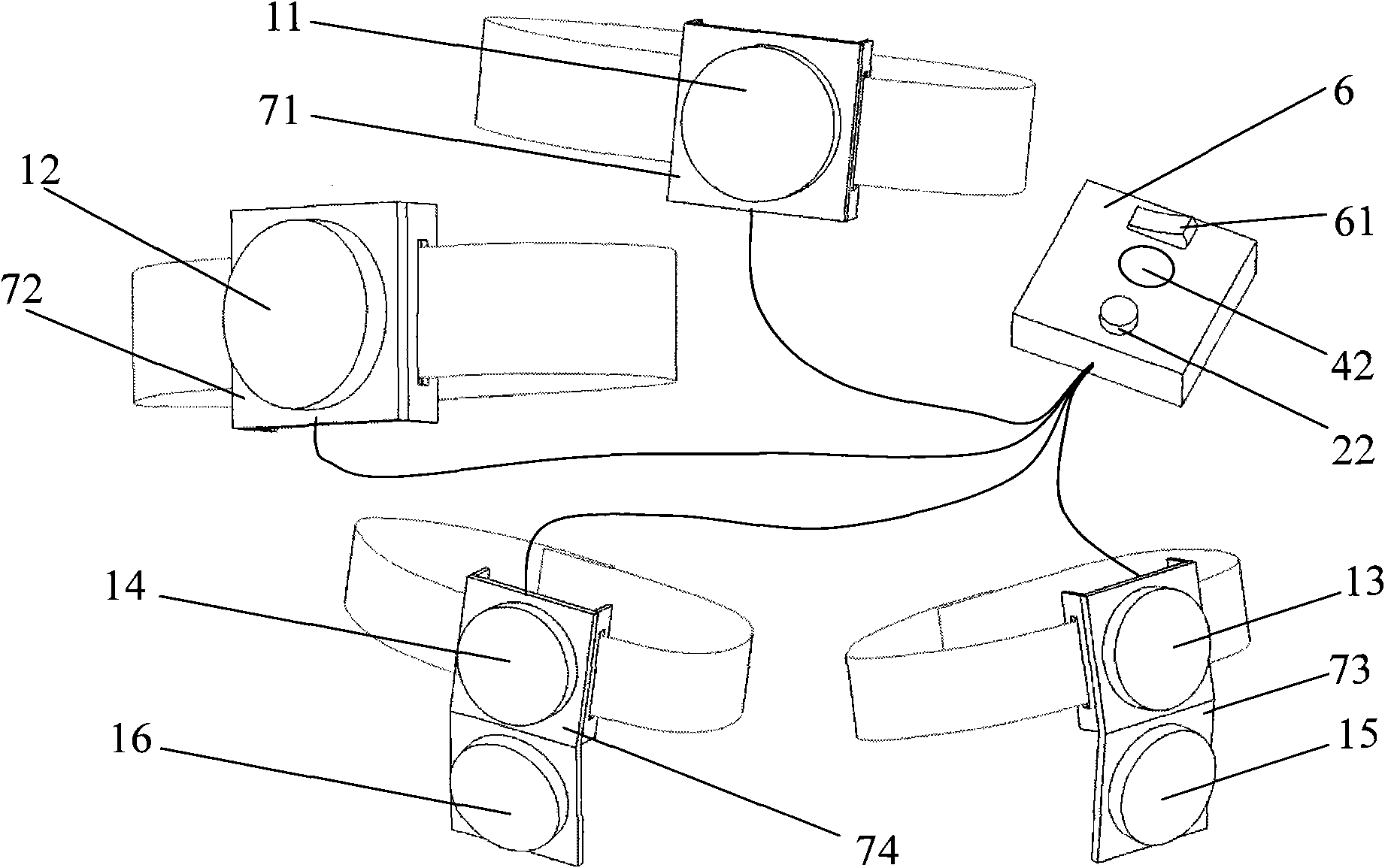 Wearable ultrasonic guiding equipment