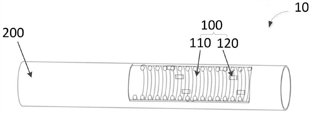 Catheter reinforcing layer and catheter