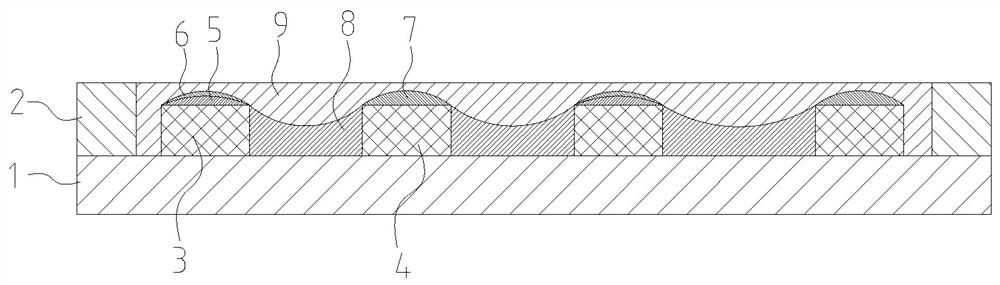 Double-color LED and manufacturing process thereof