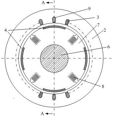 Parallel magnetic circuit hybrid excitation permanent magnet motor