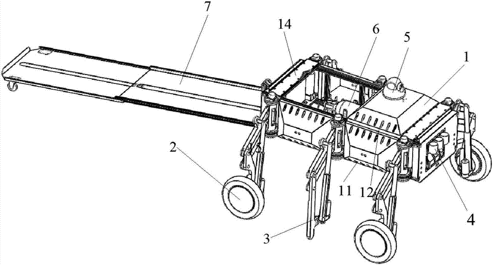 Wheel-legged robot for post-earthquake field rescue