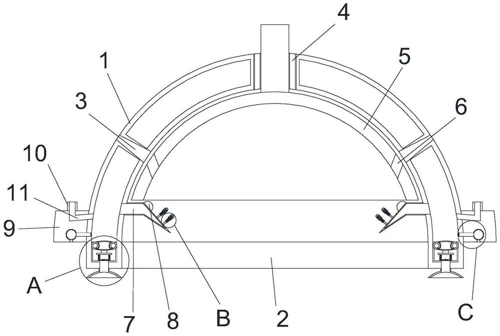 Puncture positioning device for breast surgery