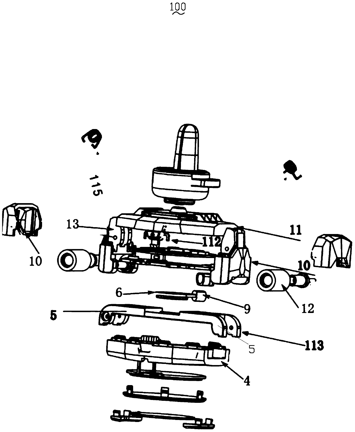 Vehicle-mounted roller automatic clamping mobile phone bracket