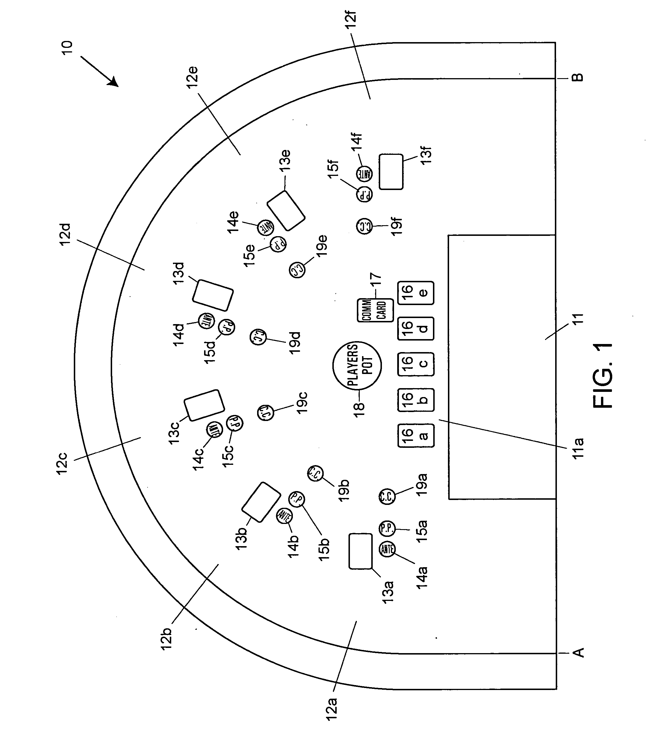 Method for playing casino poker game