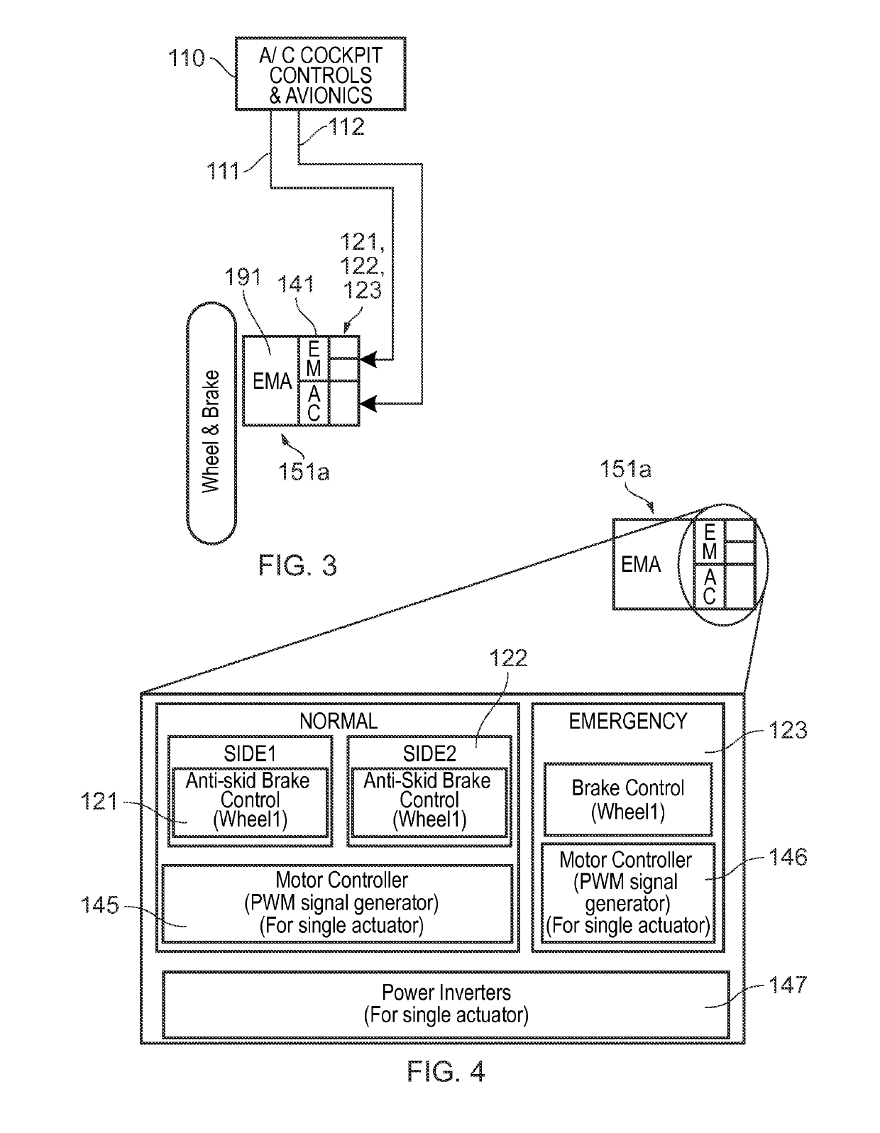 Aircraft electric braking system