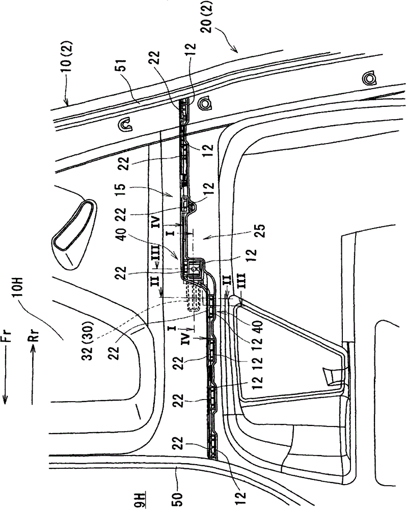 Seat belt retaining structure