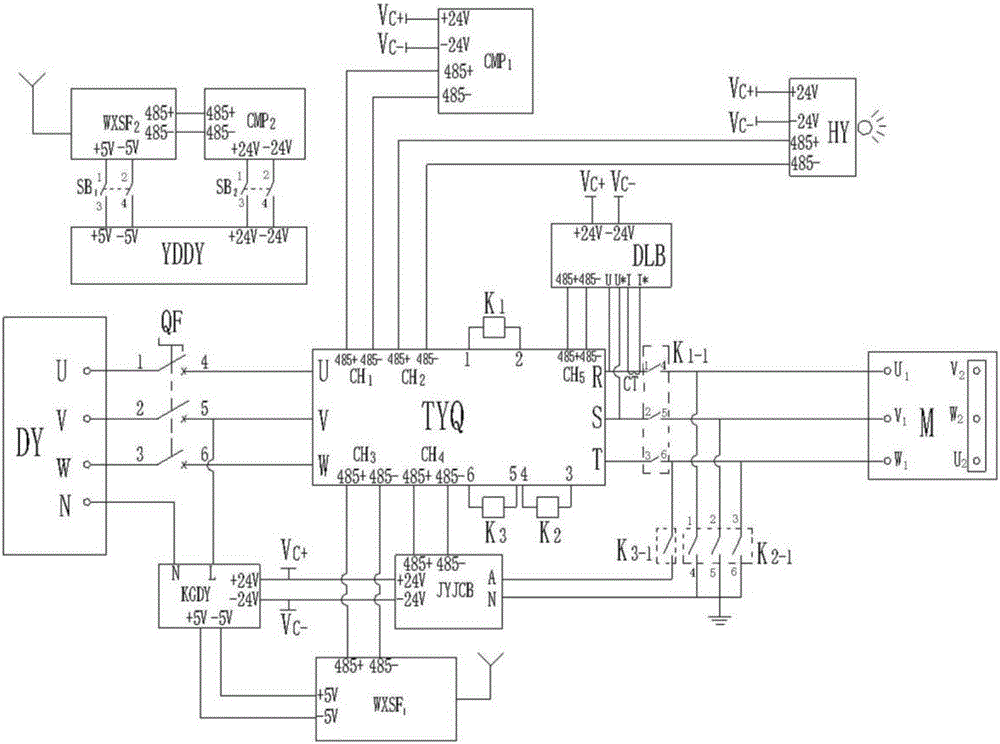 Motor drying device and drying method