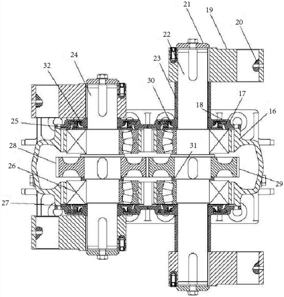 Linear double-layer banana screen for mineral screening