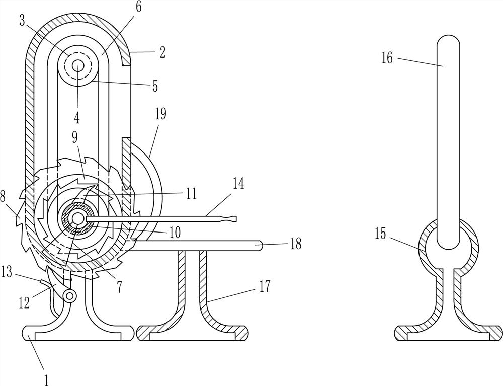 A self-service visual acuity measuring device