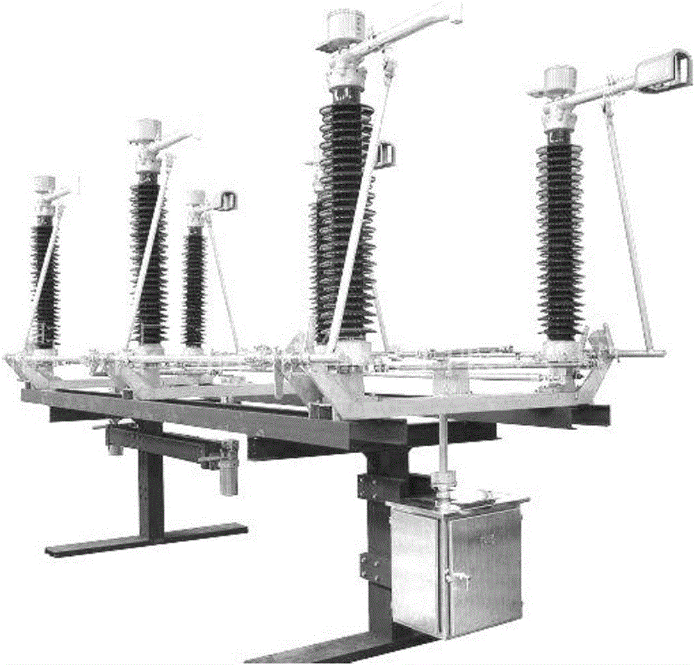 Easy-to-dismantle and maintain rain cover device for isolation switch contact