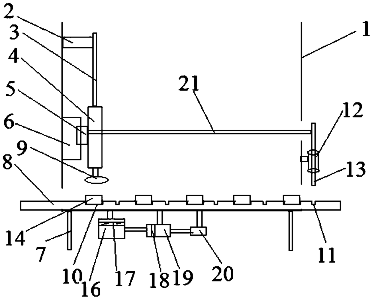 Polishing jig with positioning function