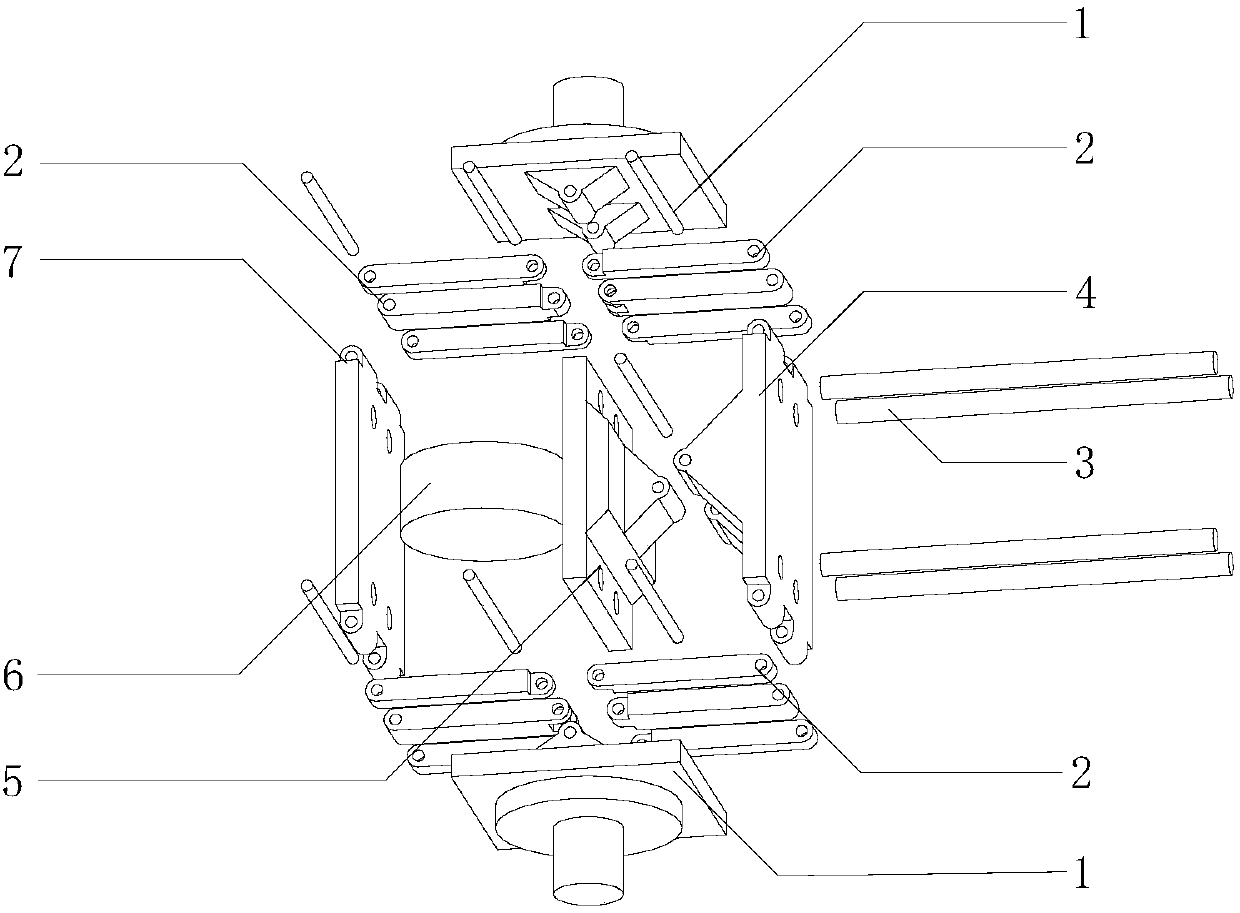 Power splitting tension loading test equipment suitable for CT scan