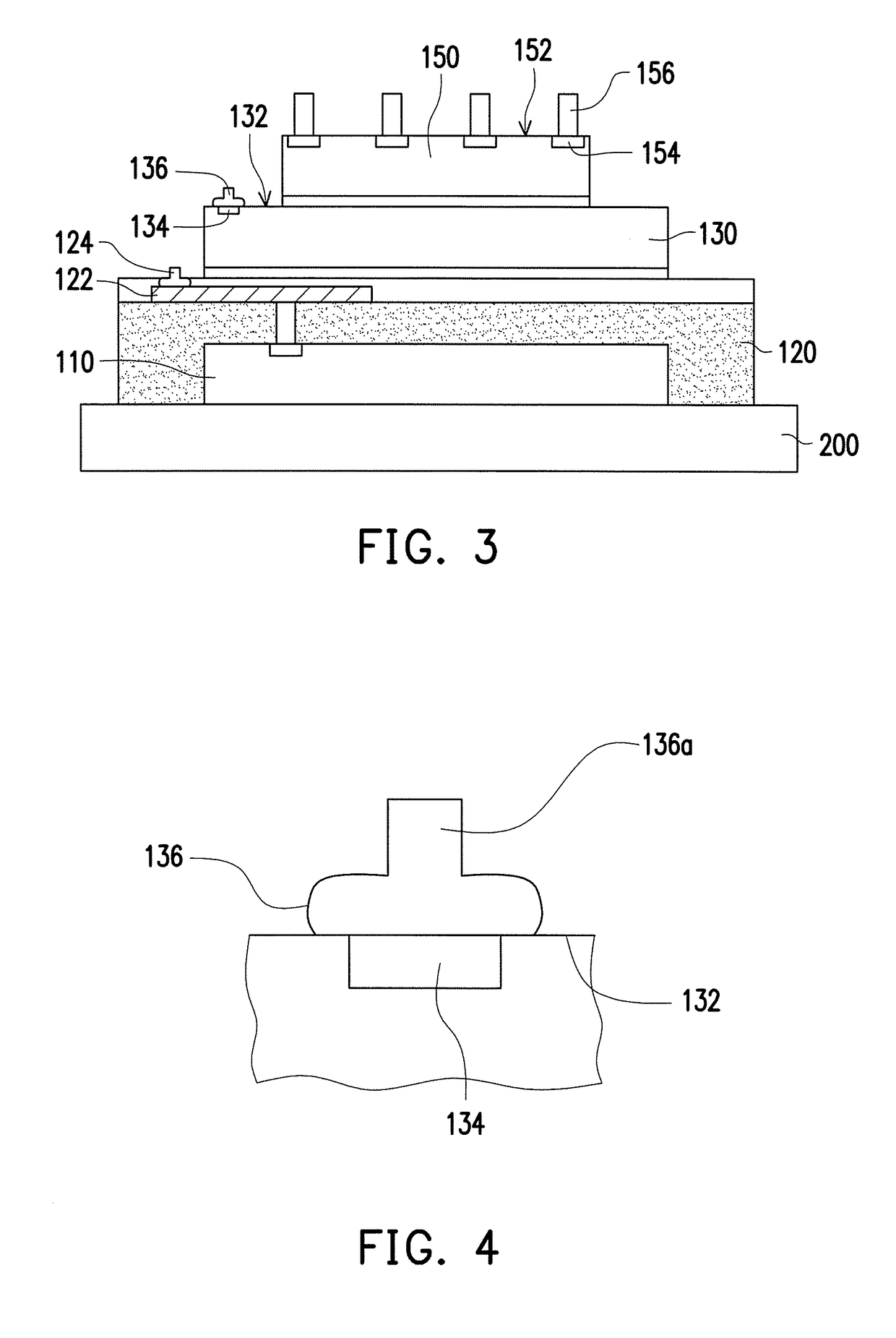 Stacked chip package structure and manufacturing method thereof