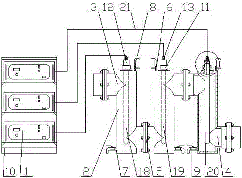 Method and apparatus for scale prevention, descaling, sterilization and algae extermination of pipelines