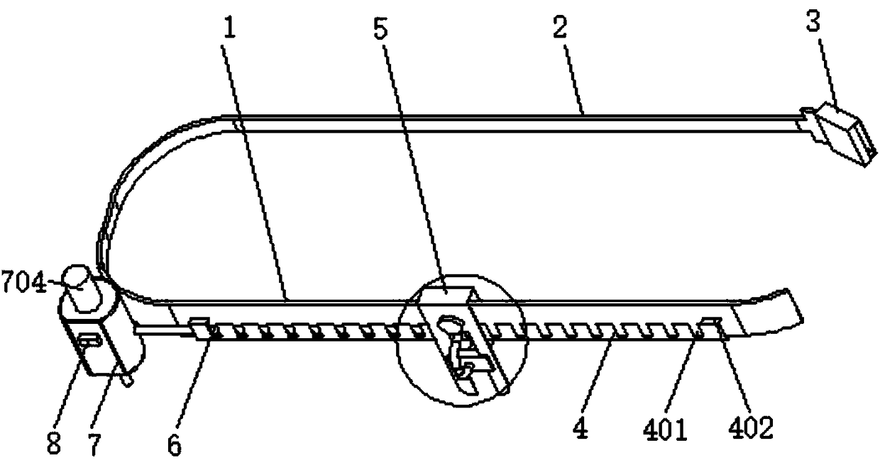 Wound drainage and fixation device for breast surgery department