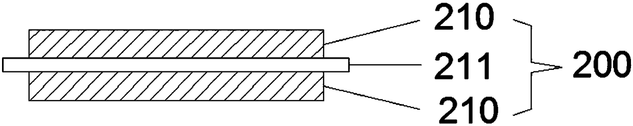 Alternately-stacked laminated secondary battery and manufacturing method thereof