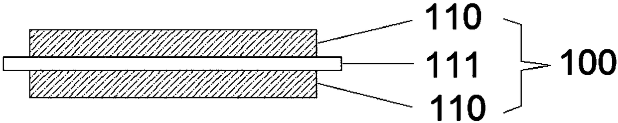 Alternately-stacked laminated secondary battery and manufacturing method thereof