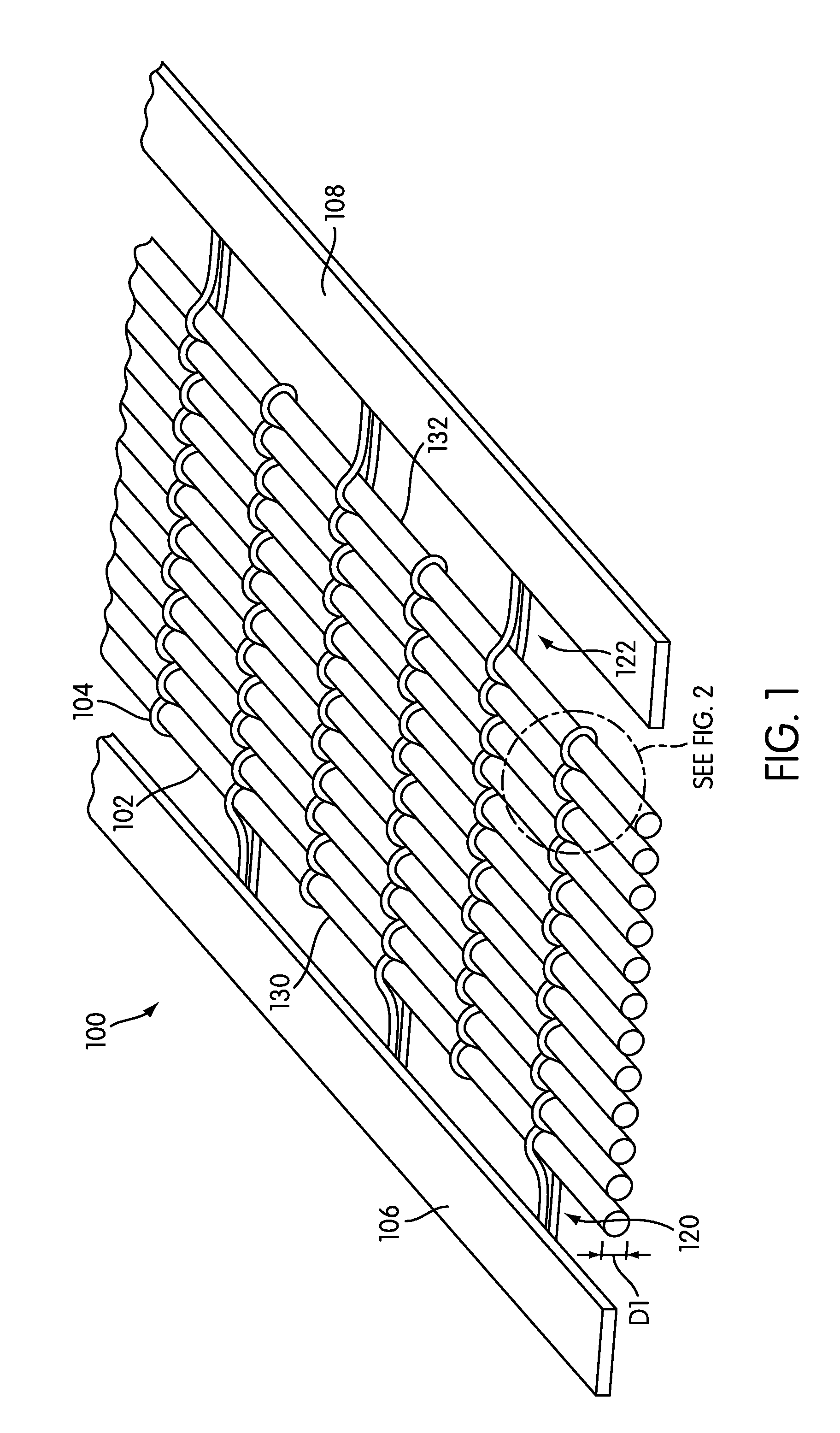 Woven active fiber composite