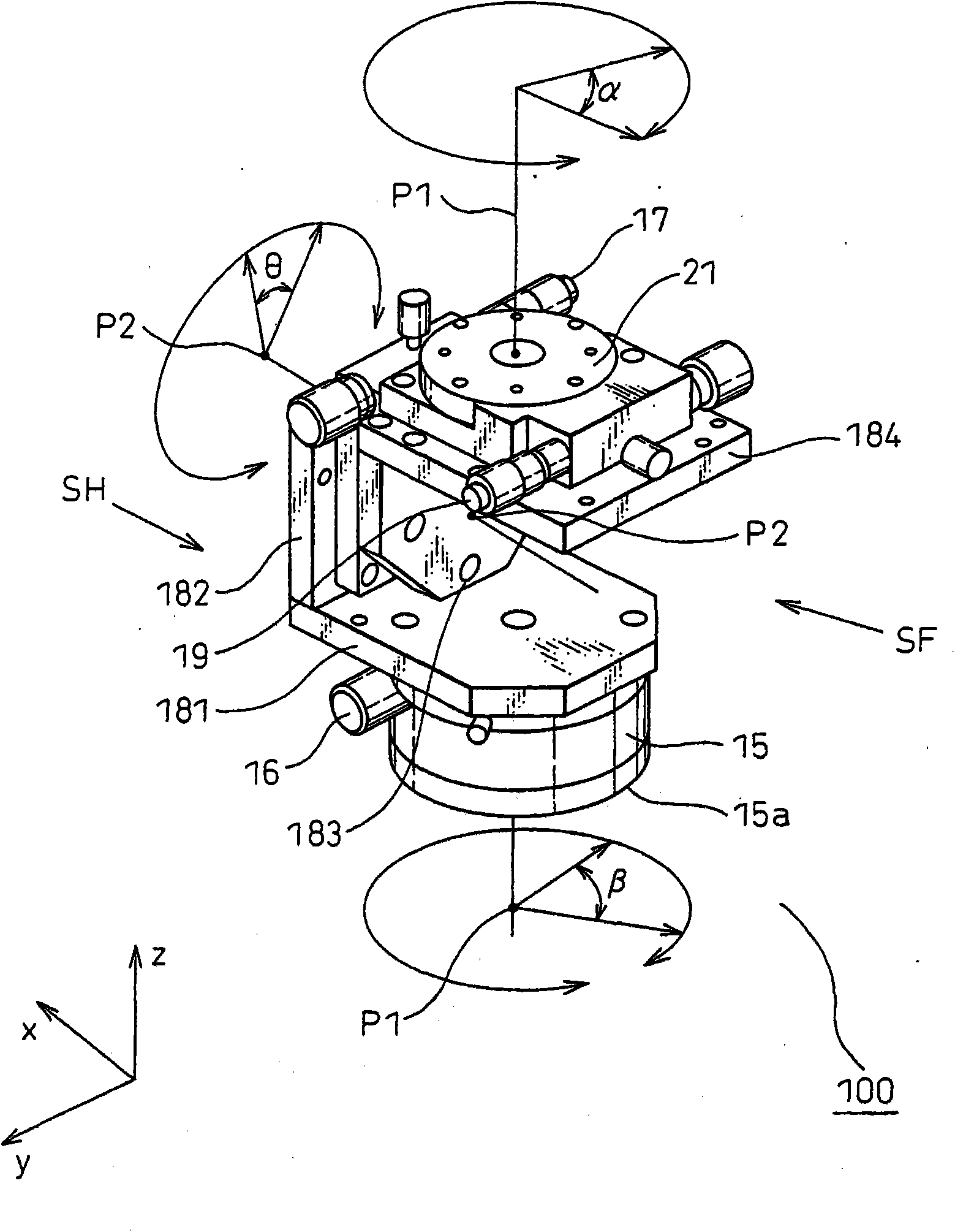 Dental inlay graft measuring/machining system