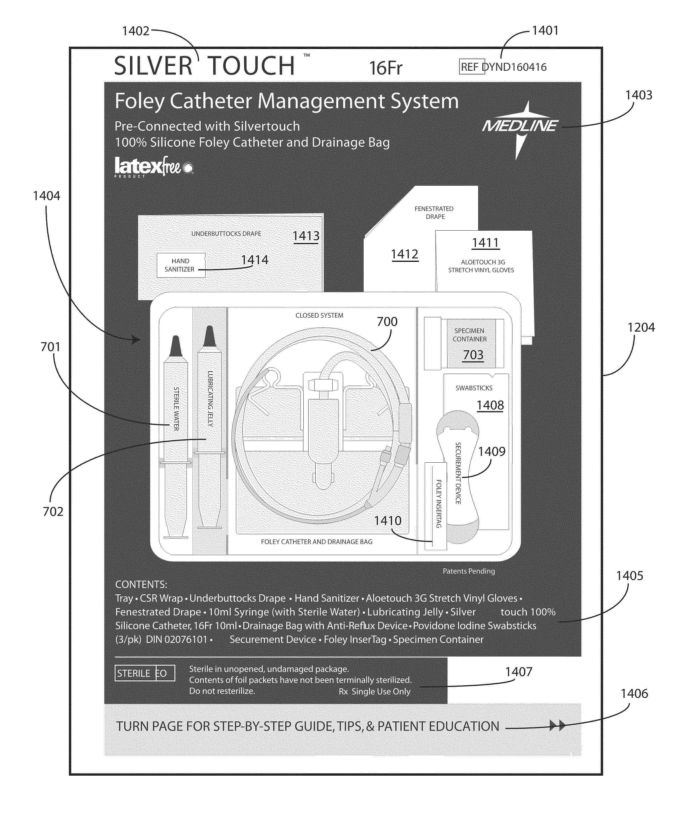 Catheter Tray, Packaging System, Instruction Insert, and Associated Methods