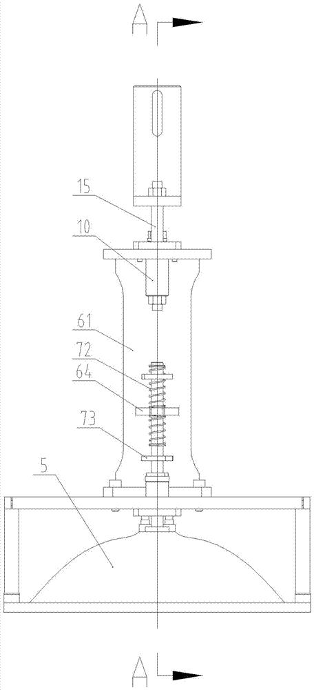 Curved block vibrating pulp extraction device