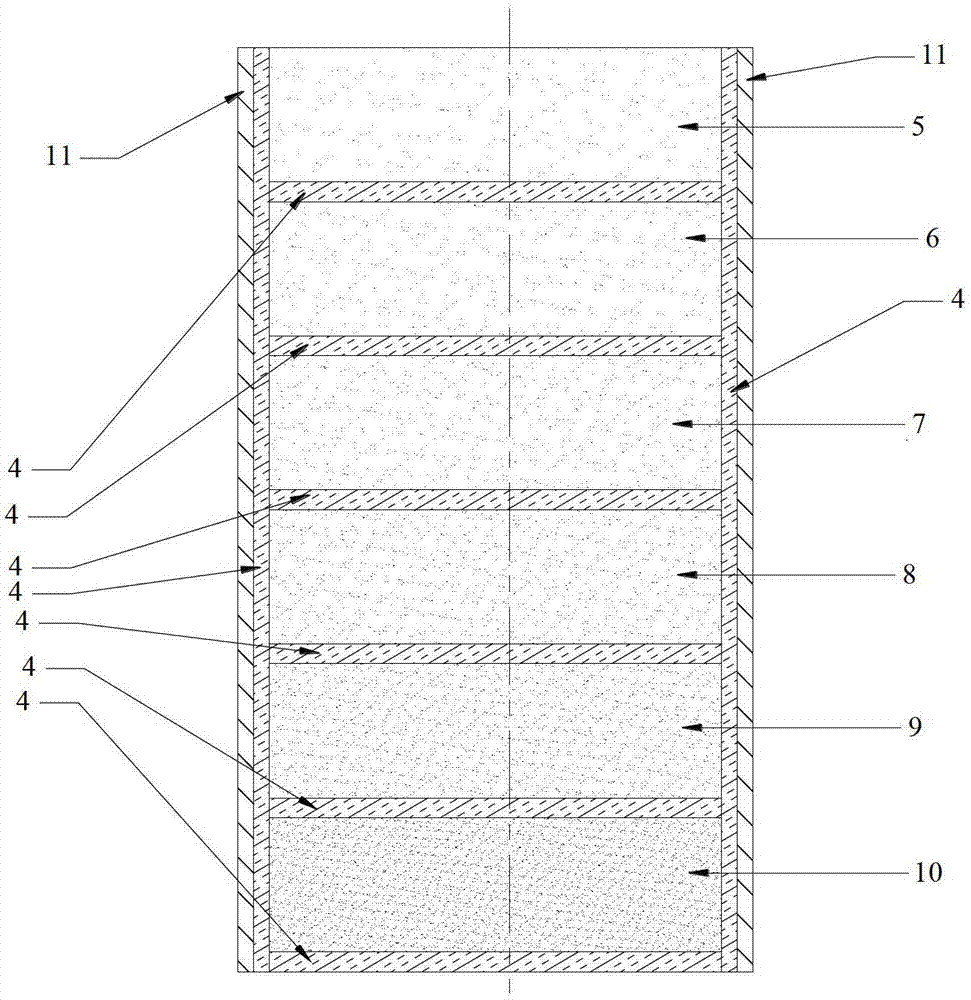 Buffering energy-absorbing structure