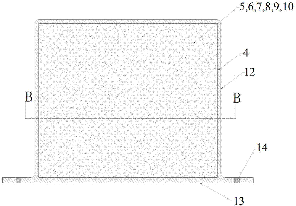 Buffering energy-absorbing structure