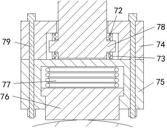 Bearing device for industrial pipeline