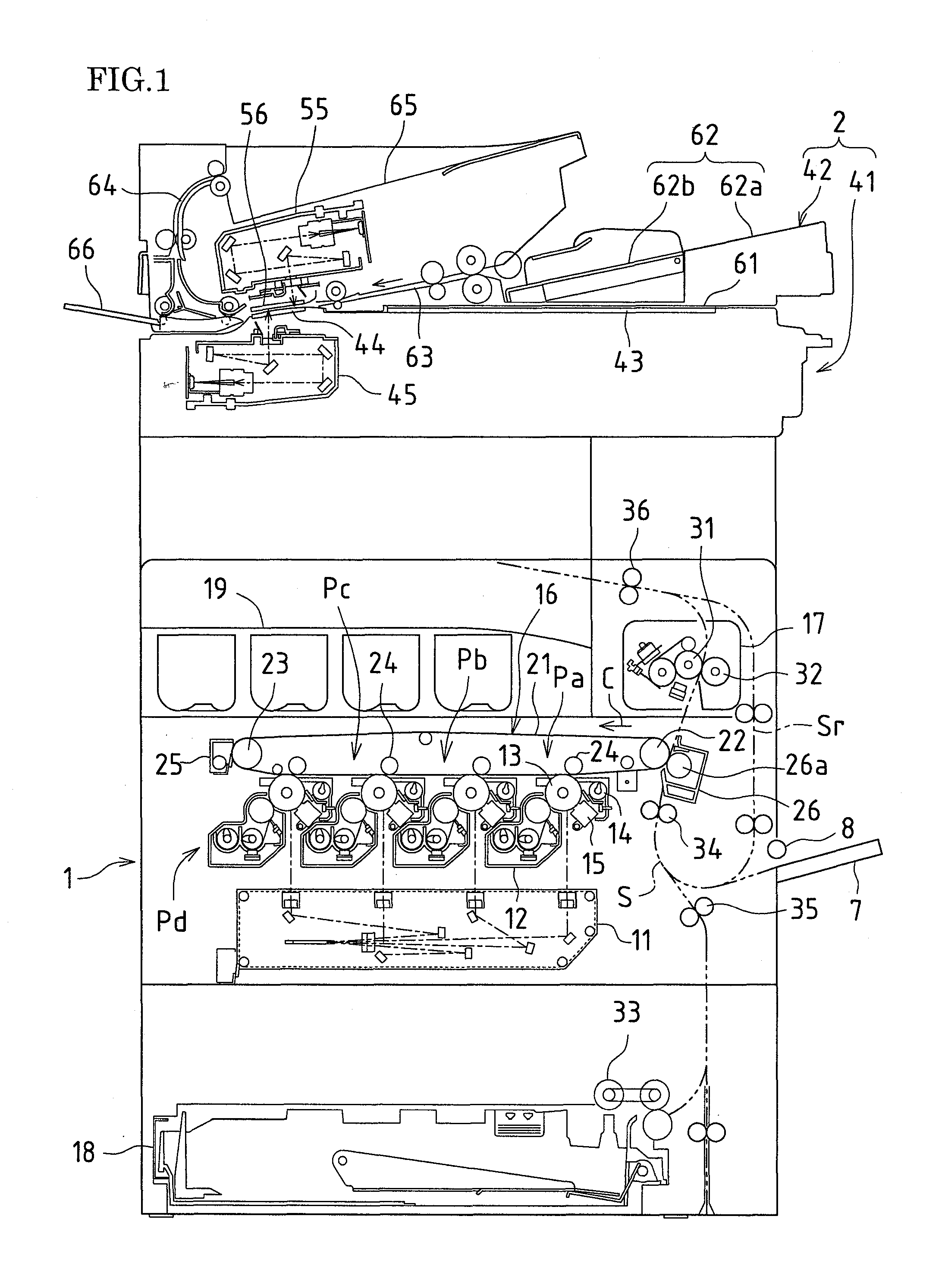 Image reading apparatus and image forming apparatus including the same