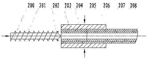 Copper aluminum composite pipe connecting pipe