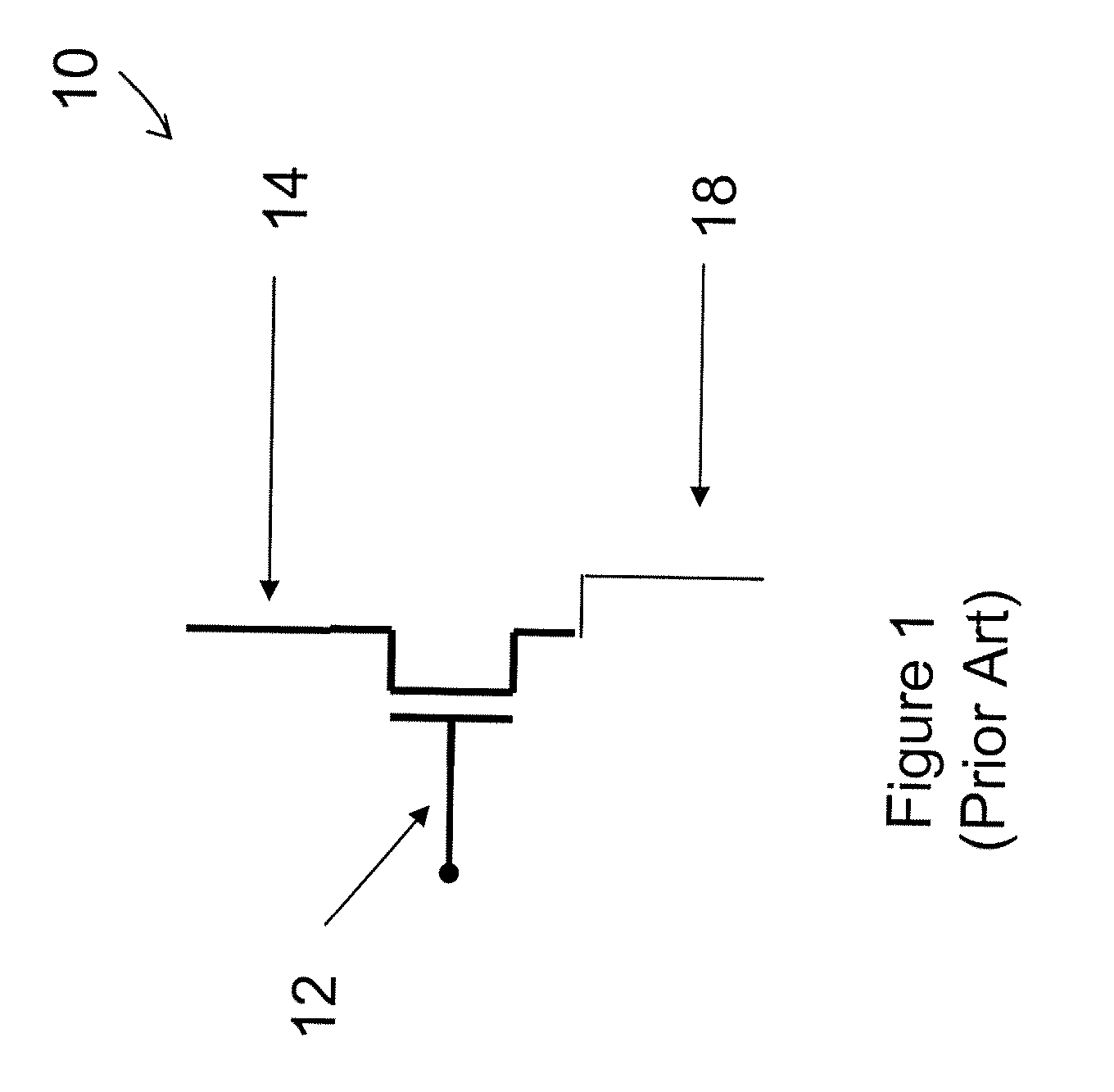 Field effect devices having a gate controlled via a nanotube switching element