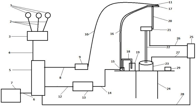 Automatic patient feeding device based on masseter electromyographic signal control and control method thereof