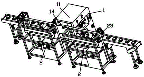 Automatic pad printing machine