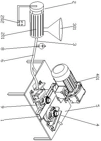 Pumping type automatic gluing apparatus