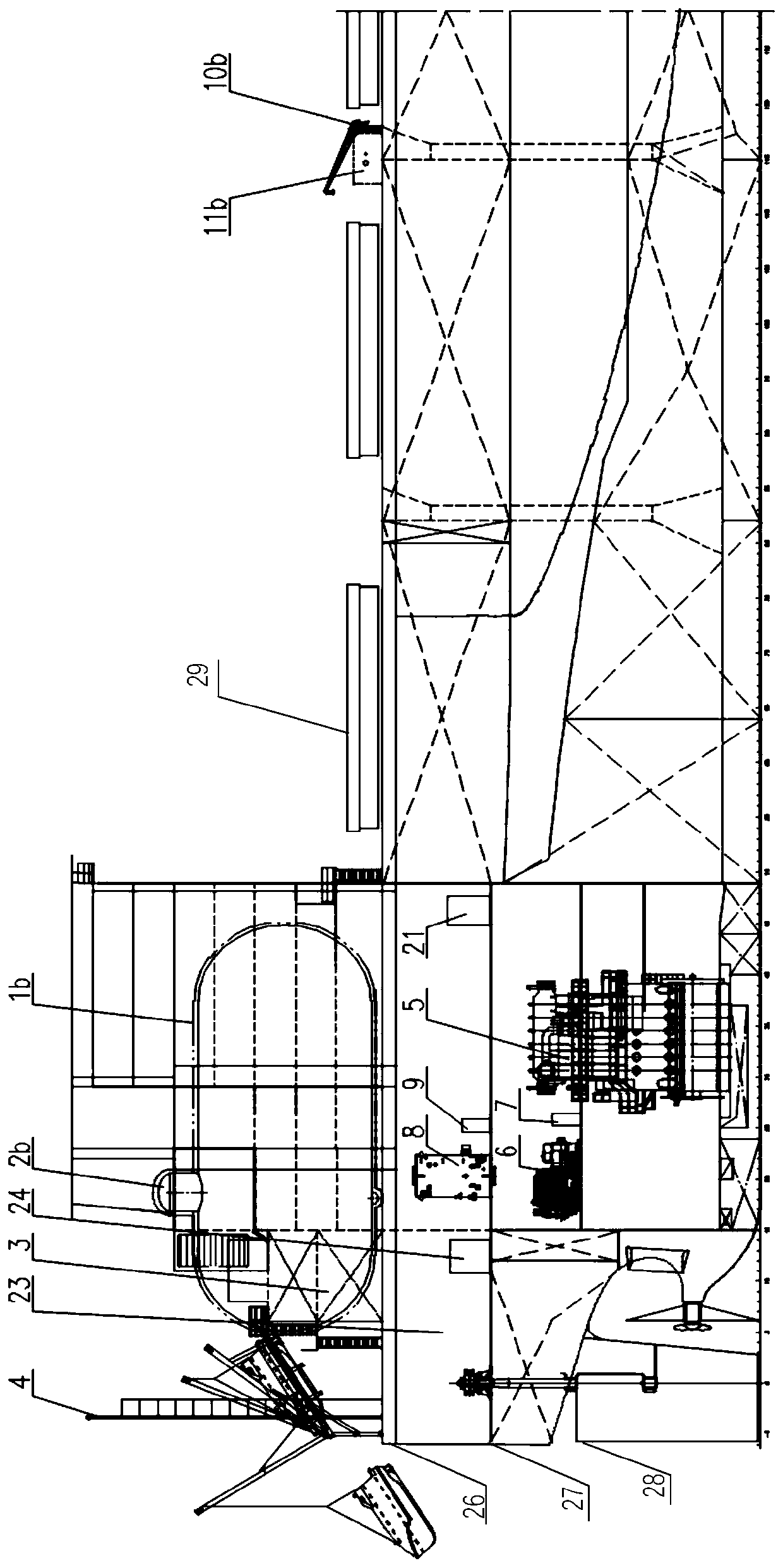 Dual-fuel bulk cargo ship