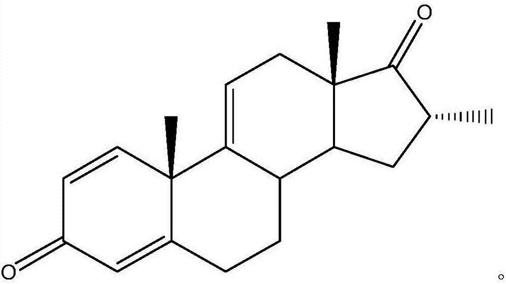 Preparation method of key intermediate of dexamethasone and betamethasone