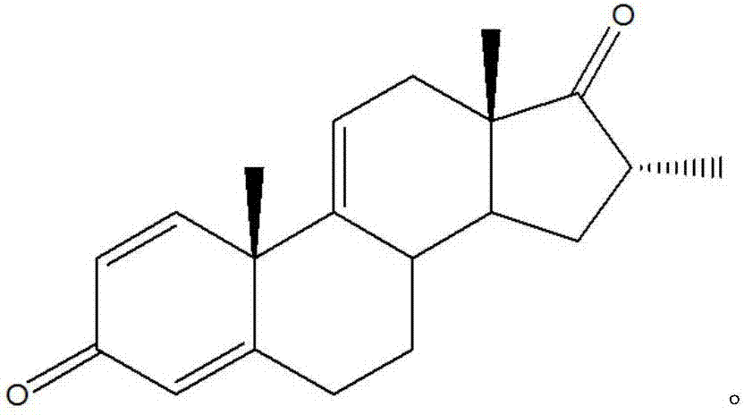 Preparation method of key intermediate of dexamethasone and betamethasone