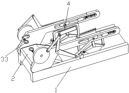 A rheumatoid arthritis exercise rehabilitation auxiliary machine