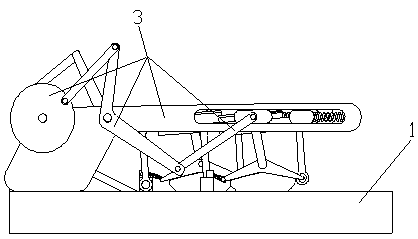 A rheumatoid arthritis exercise rehabilitation auxiliary machine