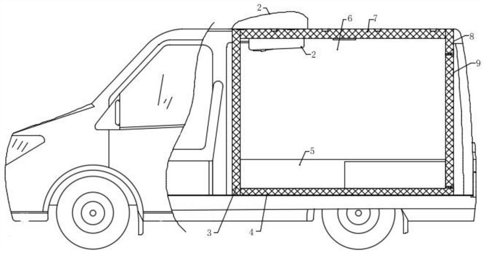 A method of manufacturing an integrated refrigerated compartment