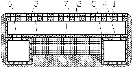 Environmentally-friendly concrete permeable road