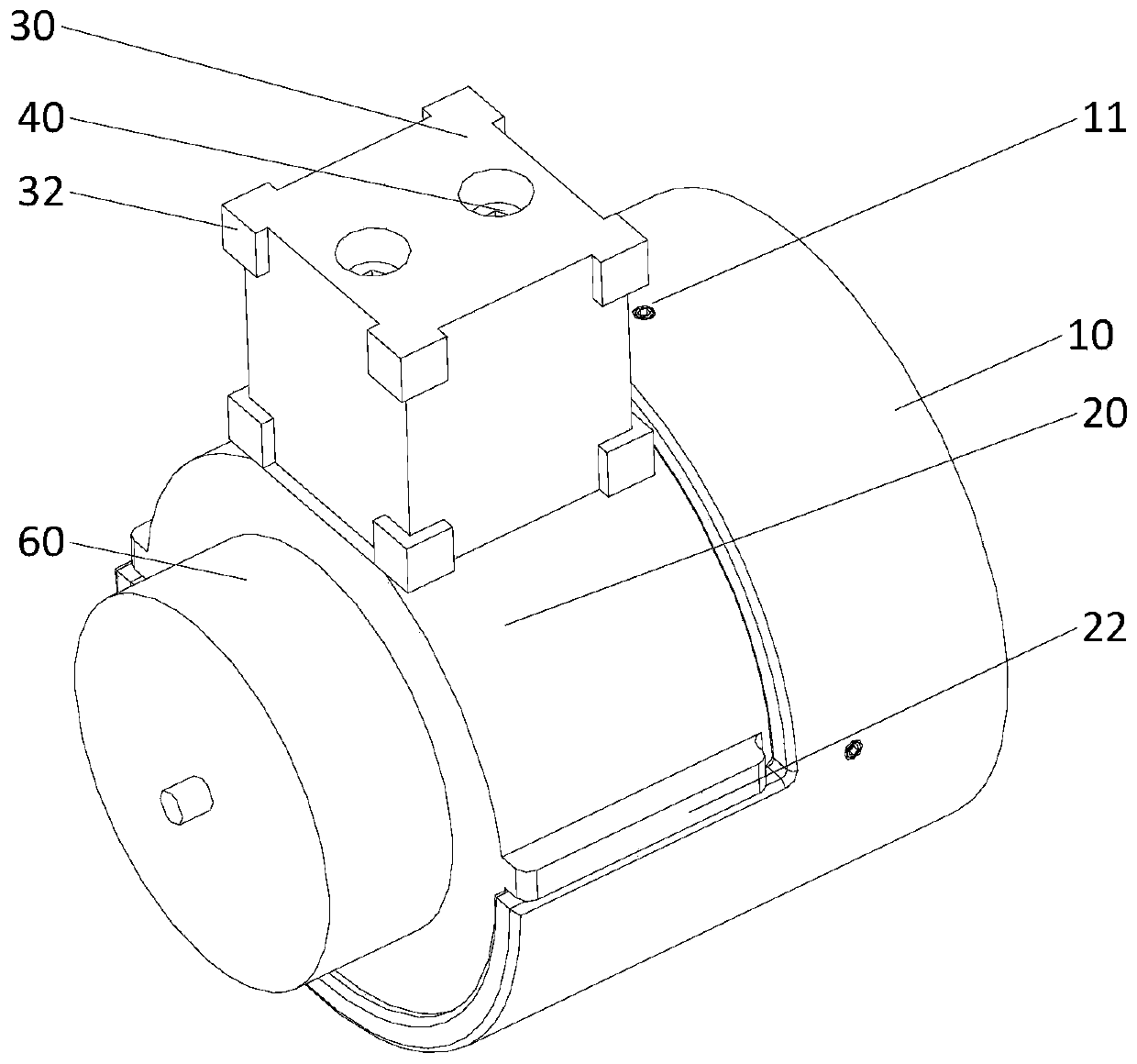 Component quick-change piece and quick-change assembly comprising same