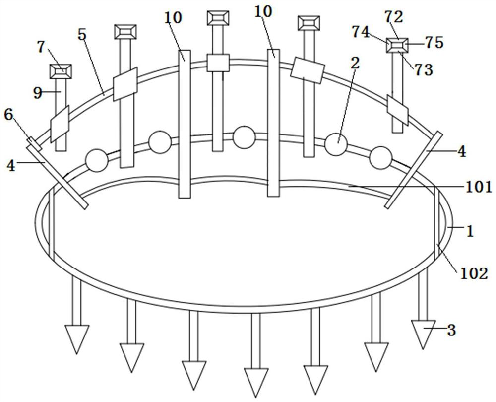 Fishing device and method for deep-sea bottom fish resources