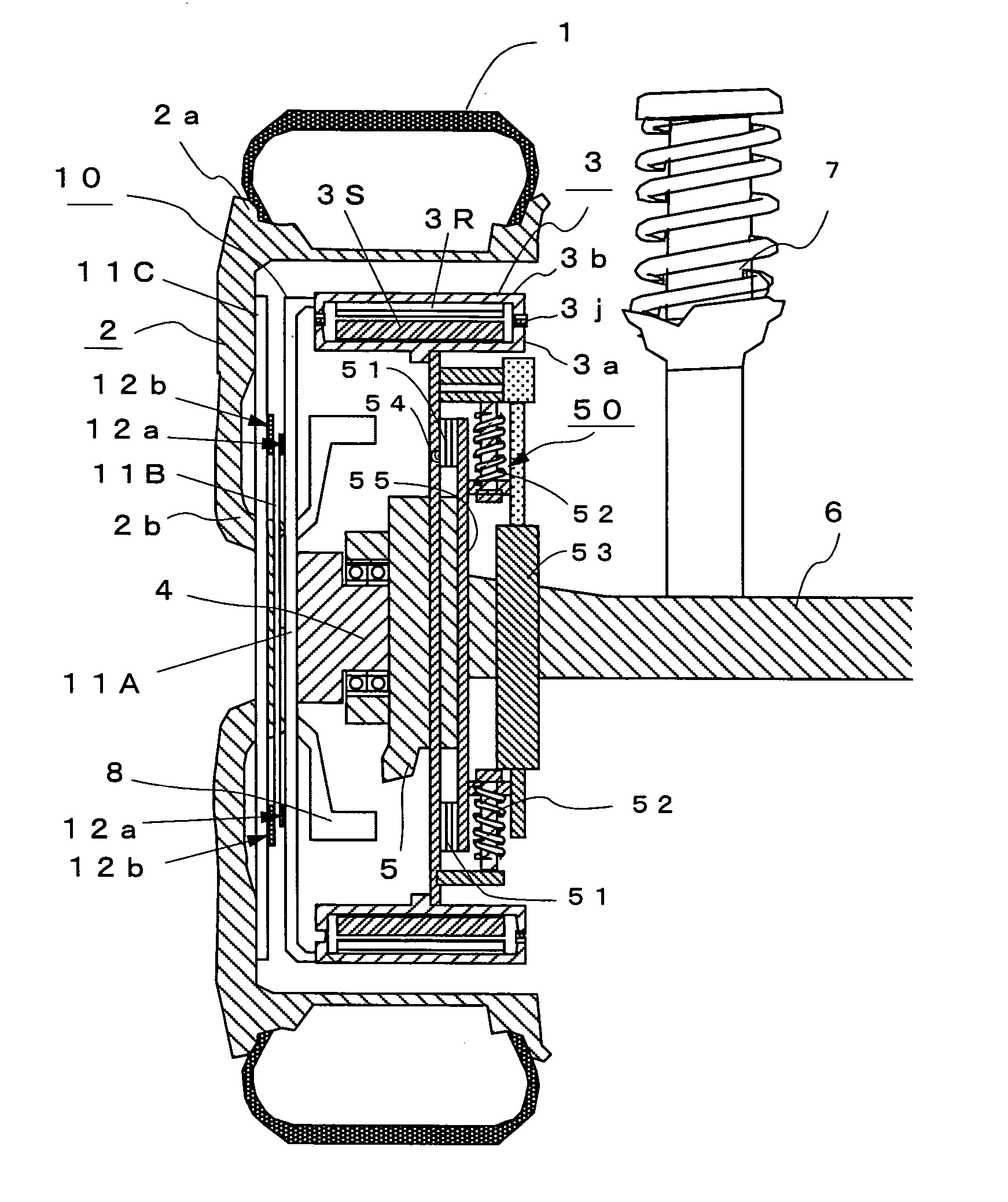 In-wheel motor system