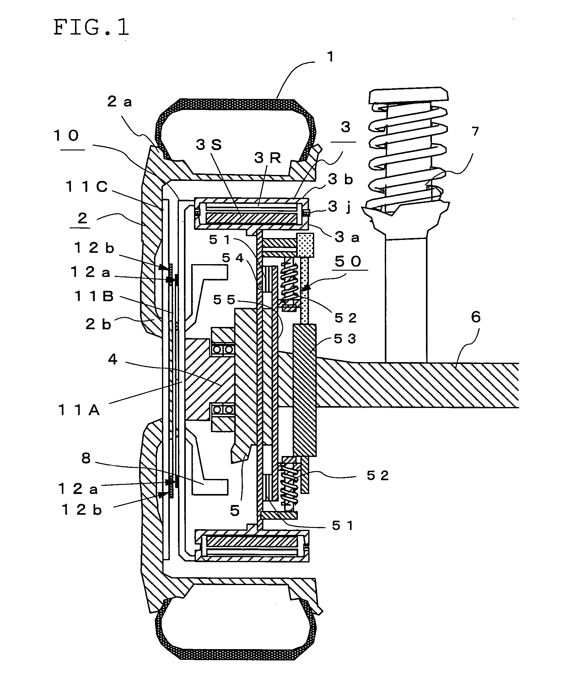 In-wheel motor system