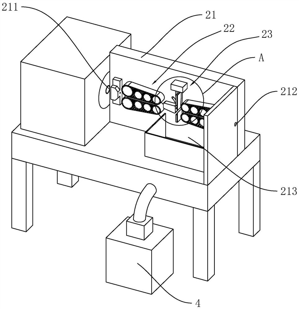 Wire cutting device for antenna