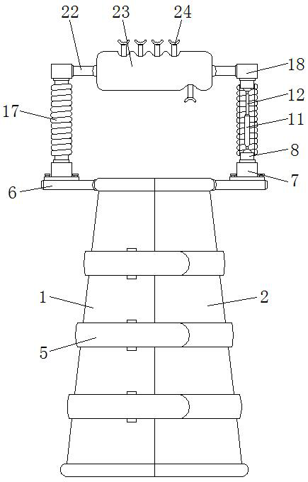 A rehabilitation training device suitable for fingers and wrists