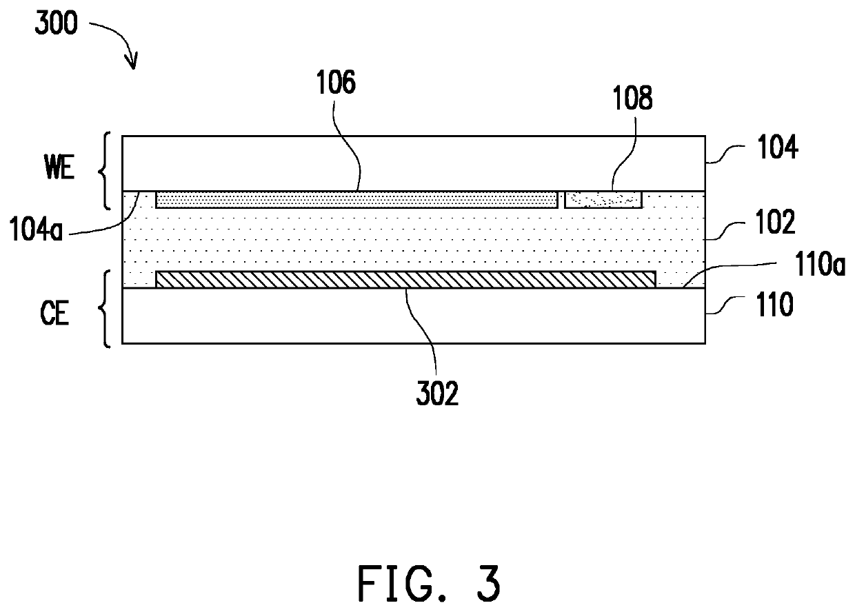 Photoelectrode with independent separate structures of electrochromic layer and sensitized light-absorbing layer, and photoelectrochromic device