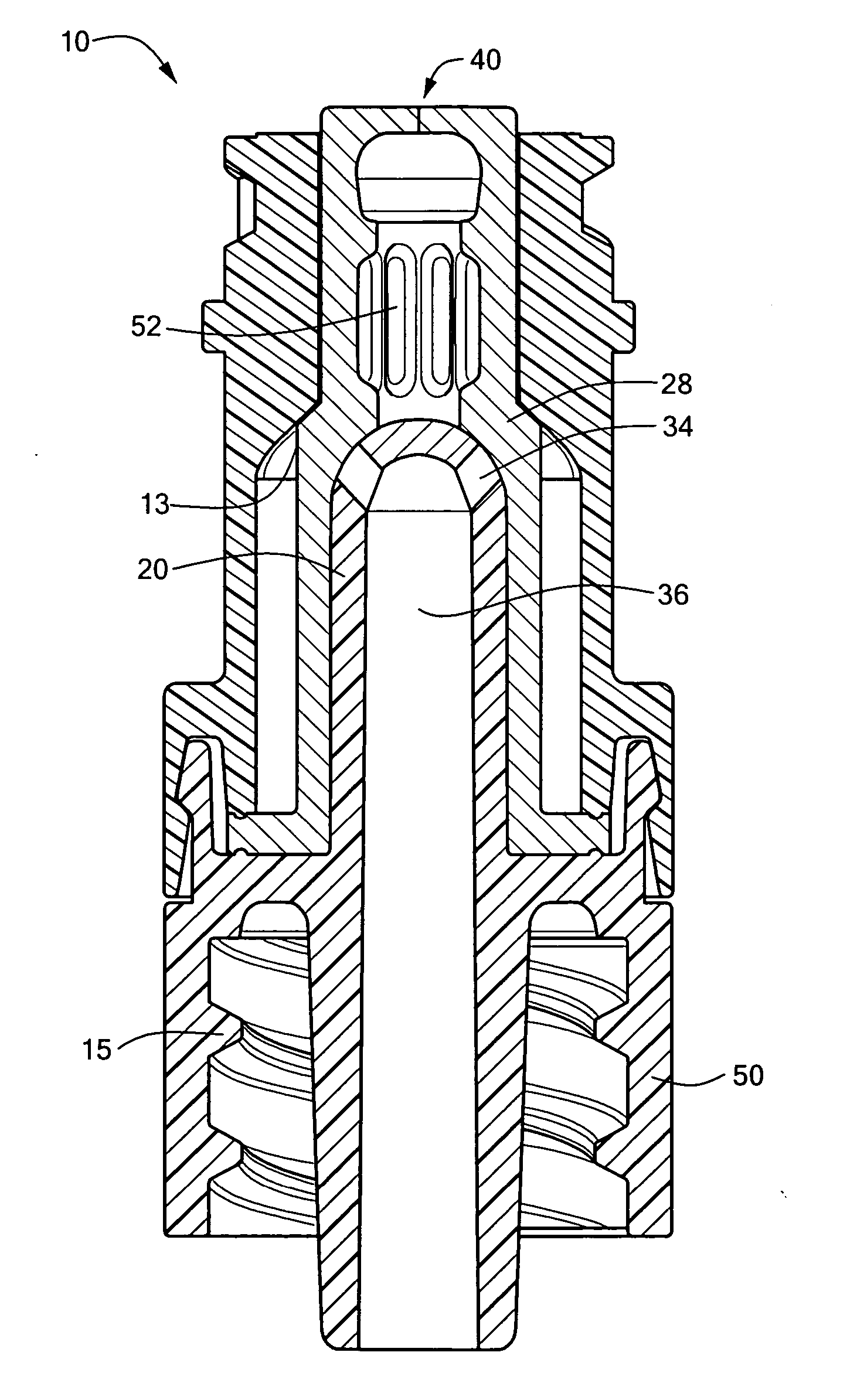 Anti-drawback medical valve